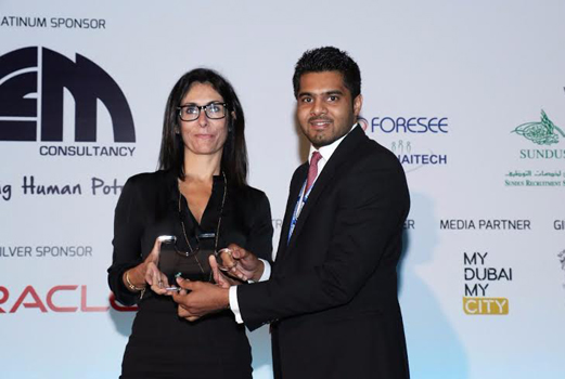 Thumbay group hr department wins the  best talent management practice award for second consecutive year  